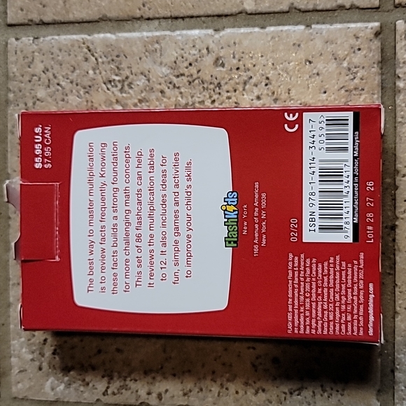 Flash Kids Multiplication Flash Cards, Grade 3 - Picture 2 of 3